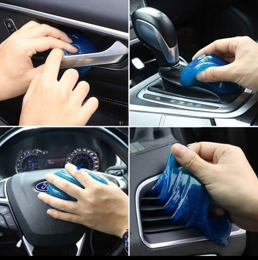 Soft Gel Household Dust Removal. Window Gap Cleaning Tool Glass Door and Window Gap Cleaning Groove Slot Cleaning | 10 packs