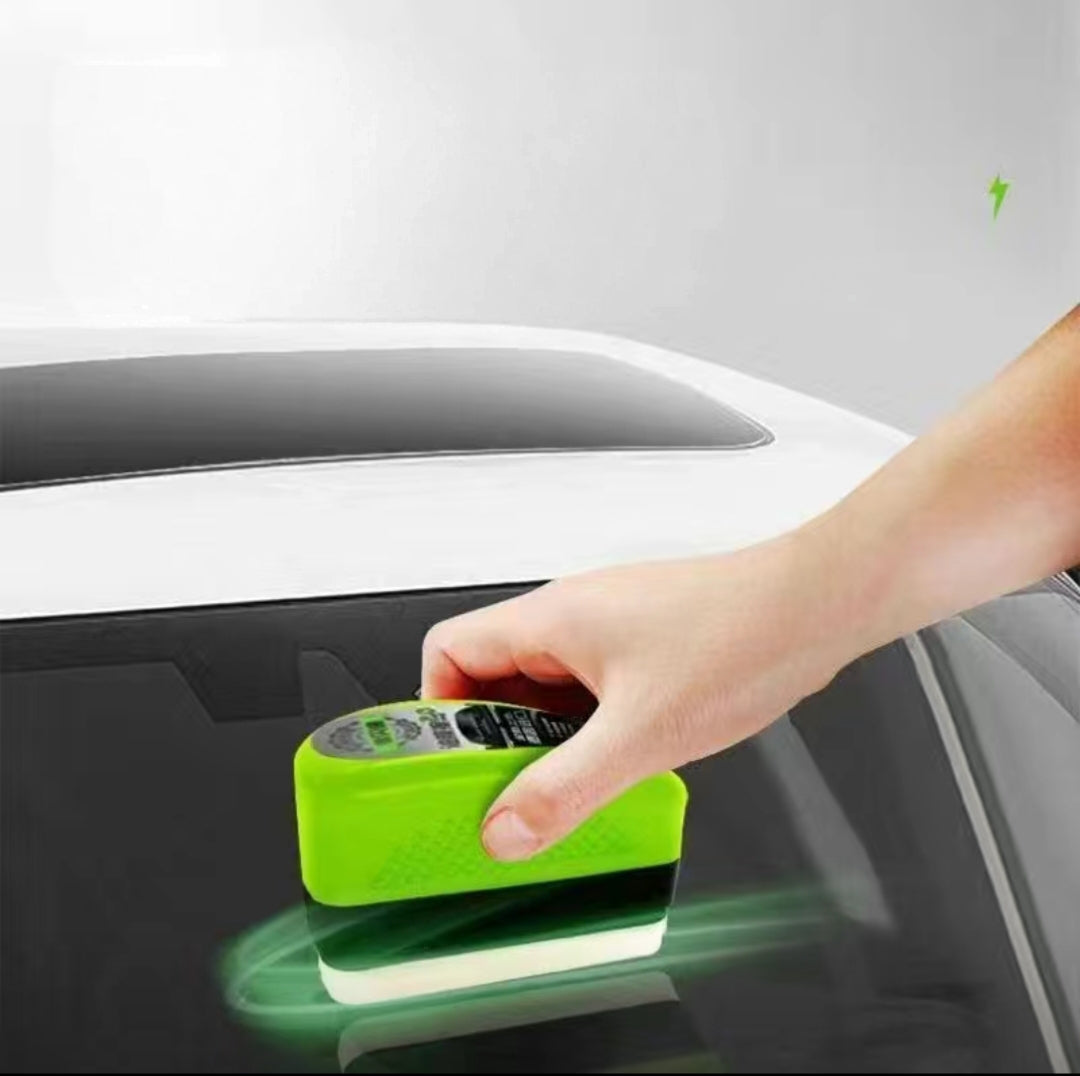 Green Car Glass Wiper Strong Oil-removing Film Crystal Plating Coating Water Drive