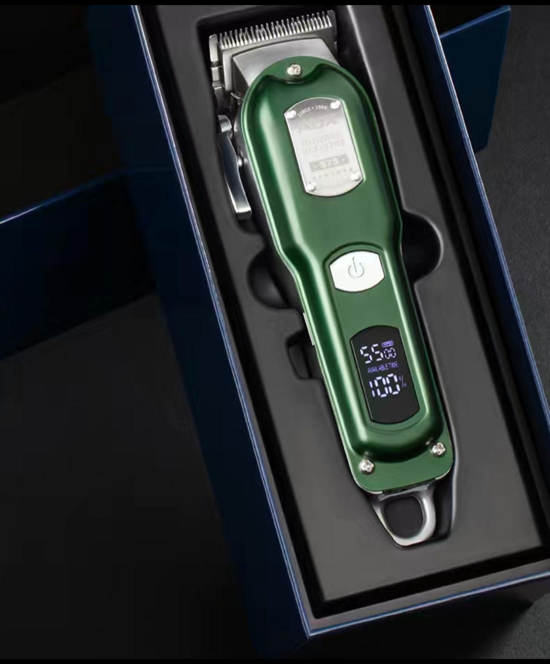 AUX Hair Clipper Oil Head Electric Hair Trimmer Salon-Specific Haircut Electric Clippers Home Engraving Haircut Shaver