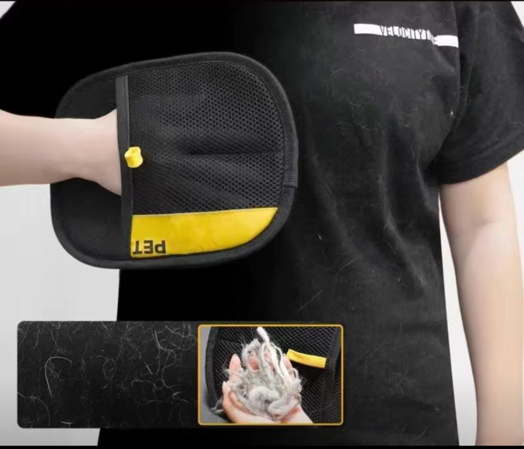 Electrostatic Pet Hair Removal Glove | Reusable & Washable