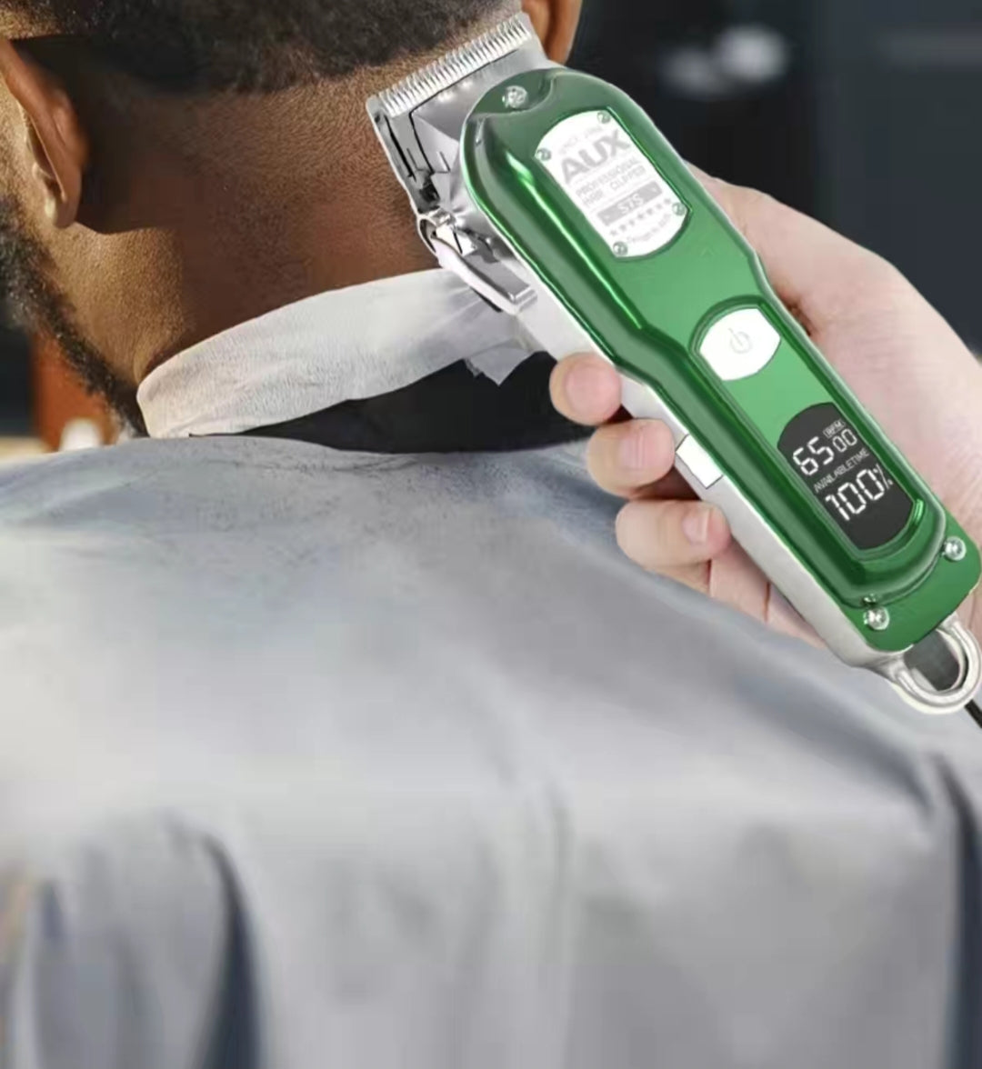 AUX Hair Clipper Oil Head Electric Hair Trimmer Salon-Specific Haircut Electric Clippers Home Engraving Haircut Shaver