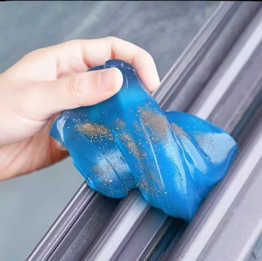 Soft Gel Household Dust Removal. Window Gap Cleaning Tool Glass Door and Window Gap Cleaning Groove Slot Cleaning | 10 packs