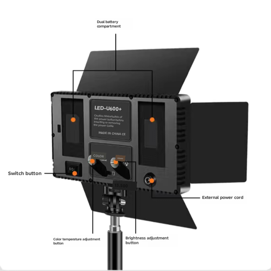 SOMITA SHENTO ST700 live fill light anchor dedicated photography light portable shooting lighting