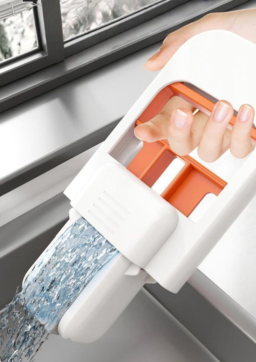 New Foldable Multifunctional Mini Mop for Desktop, Absorbent Cleaning, Hands-Free, Replaces Cloth, Household Cleaning Tool.