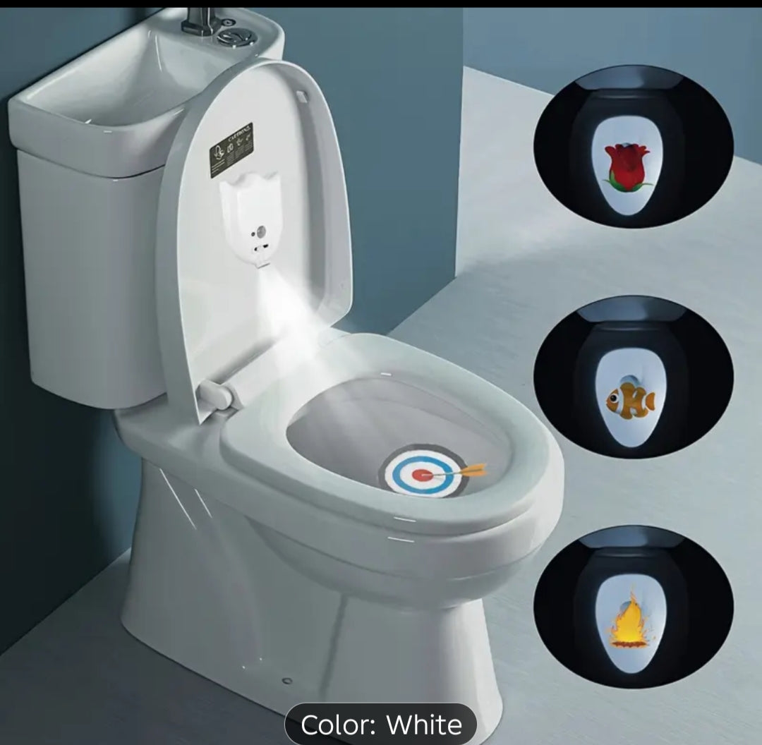 Automatic Toddler toilet Target Training Light