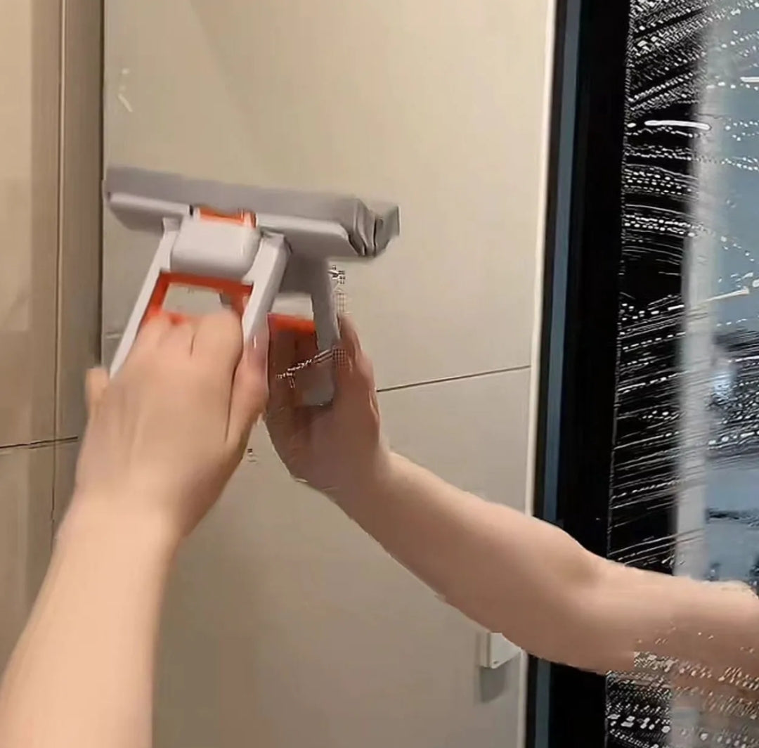 New Foldable Multifunctional Mini Mop for Desktop, Absorbent Cleaning, Hands-Free, Replaces Cloth, Household Cleaning Tool.