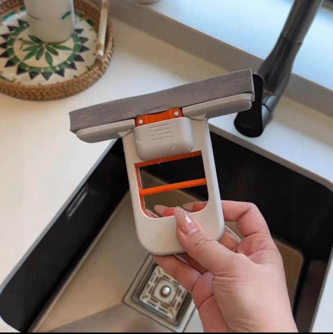 New Foldable Multifunctional Mini Mop for Desktop, Absorbent Cleaning, Hands-Free, Replaces Cloth, Household Cleaning Tool.