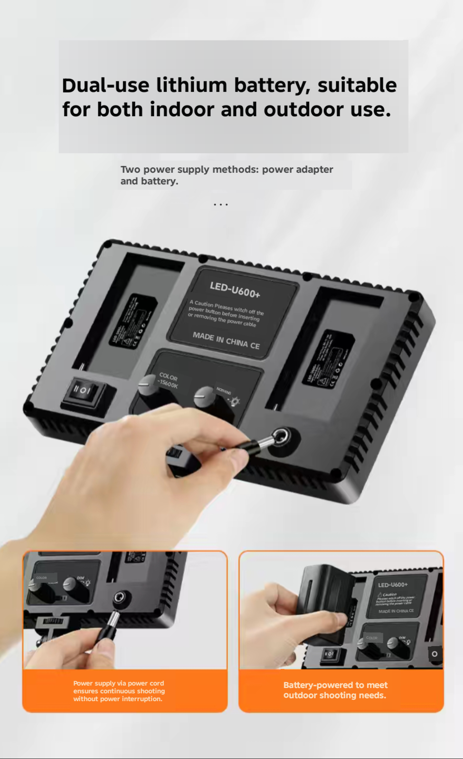 SOMITA SHENTO ST700 live fill light anchor dedicated photography light portable shooting lighting